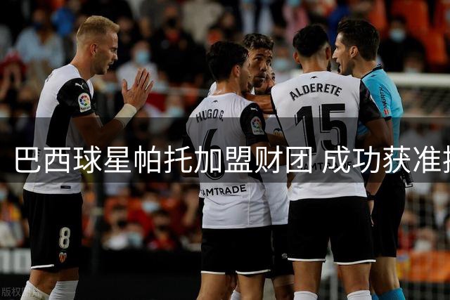 巴西球星帕托加盟财团 成功获准控股英乙球队